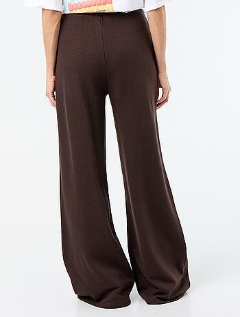 Pantalone jogging ampio in maglia pesante