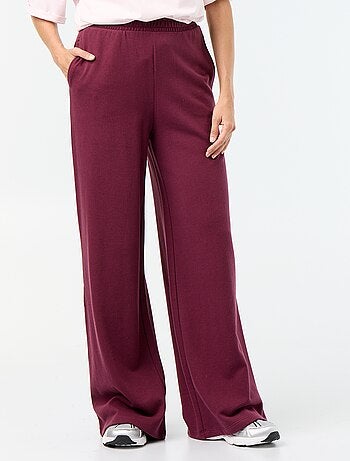 Pantalone jogging ampio in maglia pesante