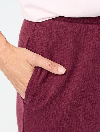 Pantalone jogging ampio in maglia pesante