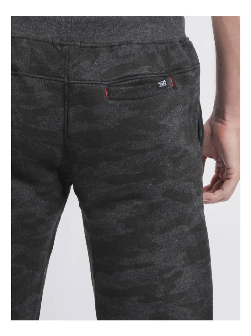 Pantalone jogging camouflage VAREDSOU Grigio scuro - Kiabi