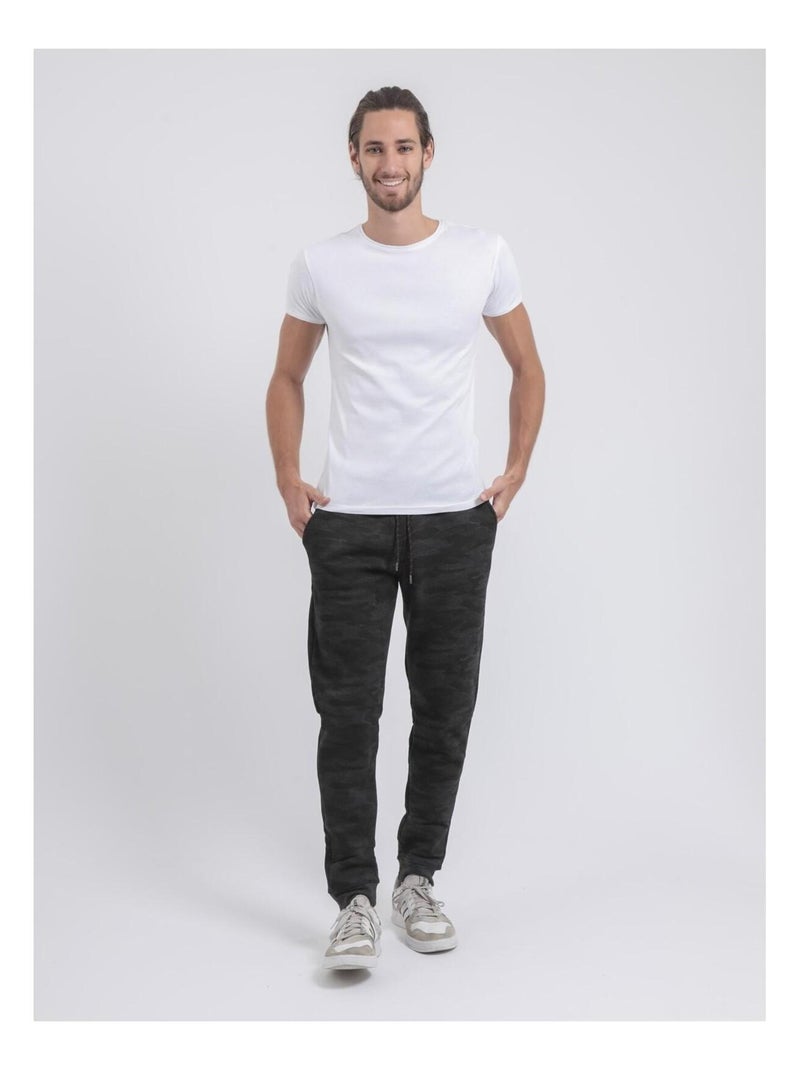 Pantalone jogging camouflage VAREDSOU Grigio scuro - Kiabi