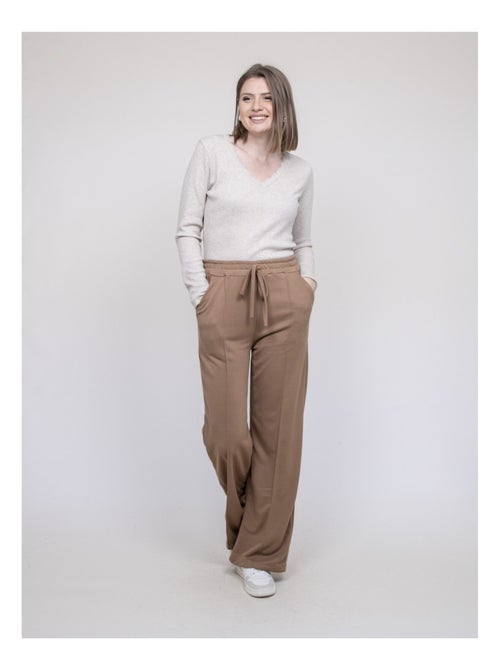 Pantalone jogging dritto ENAELLE - Kiabi