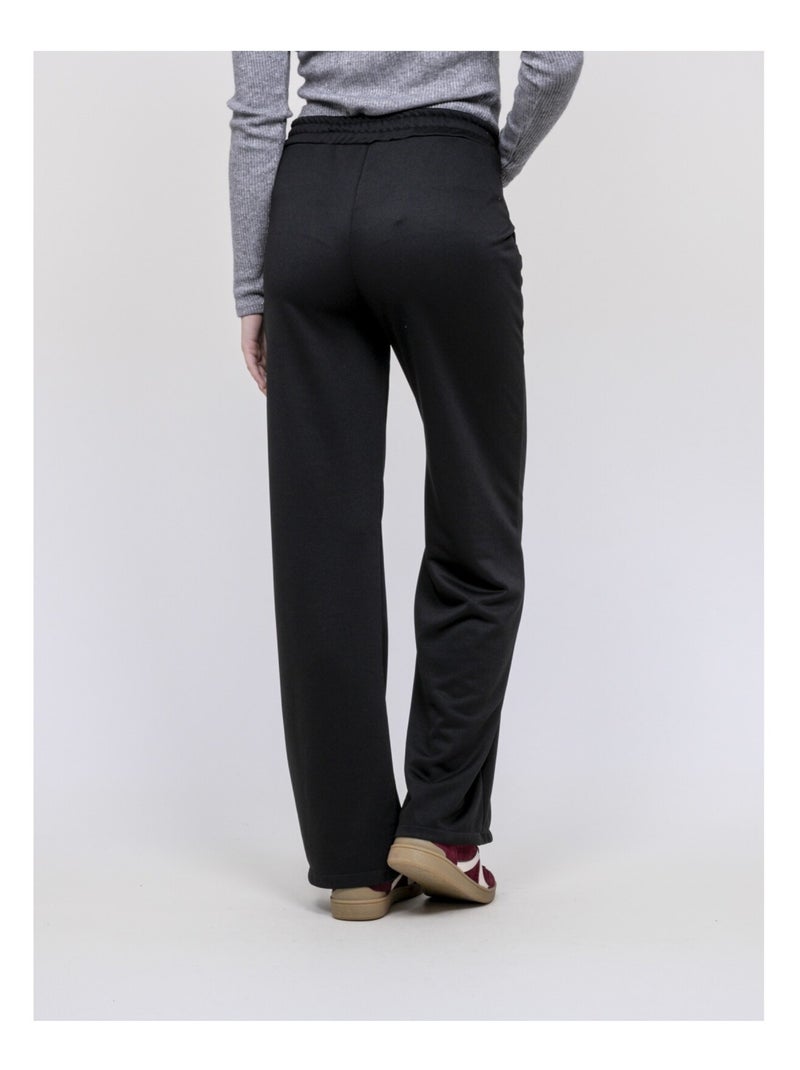 Pantalone jogging dritto ENAELLE Nero - Kiabi