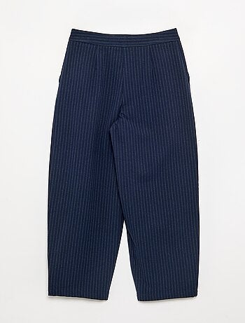 Pantalone largo in flanella