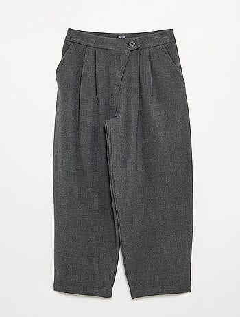Pantalone largo in flanella