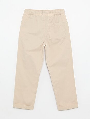 Pantalone leggero tinta unita