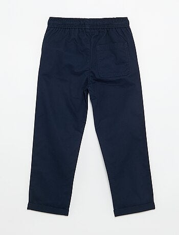 Pantalone leggero tinta unita