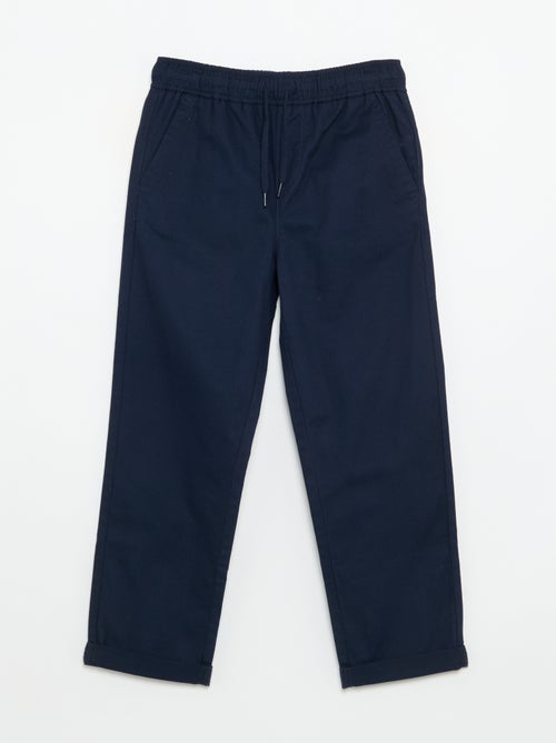Pantalone leggero tinta unita - Kiabi