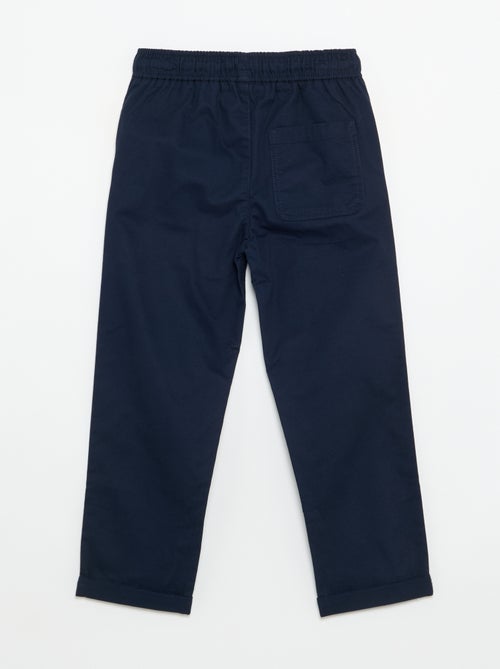 Pantalone leggero tinta unita - Kiabi