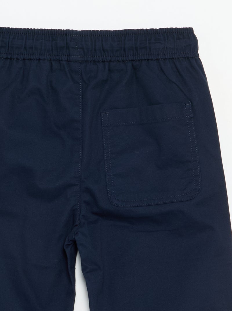 Pantalone leggero tinta unita Blu - Kiabi
