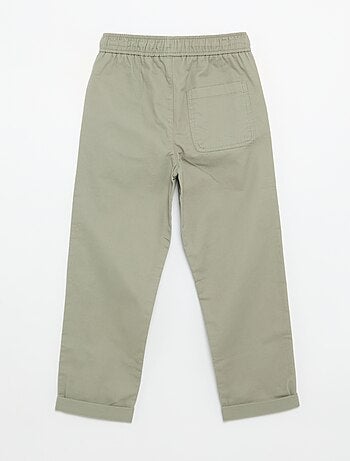 Pantalone leggero tinta unita