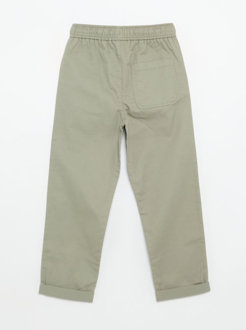 Pantalone leggero tinta unita - Kiabi