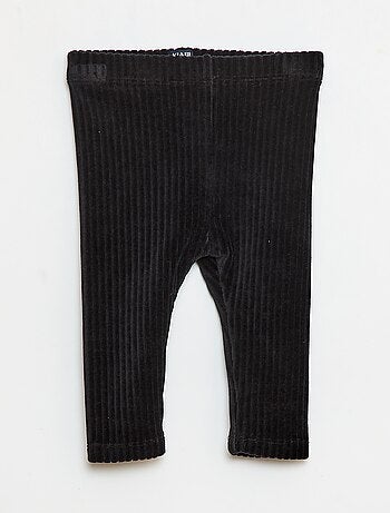 Pantalone leggings in velluto