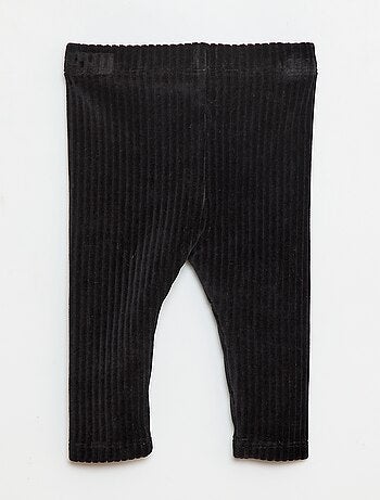 Pantalone leggings in velluto