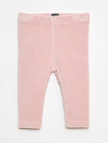 Pantalone leggings in velluto