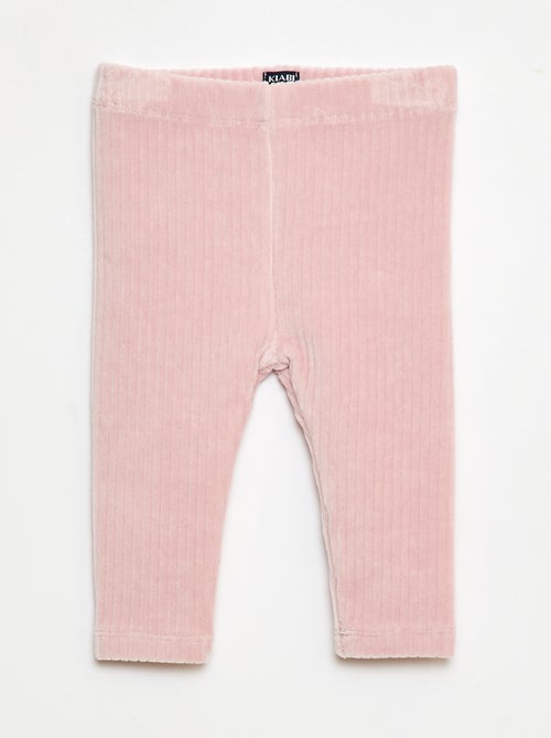 Pantalone leggings in velluto - Kiabi