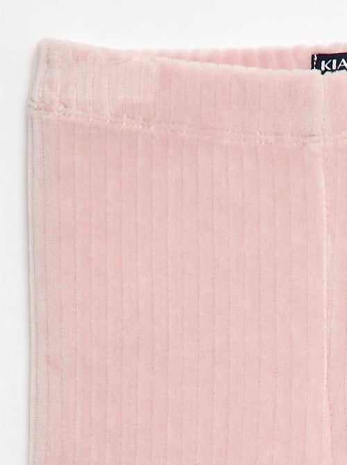 Pantalone leggings in velluto - Kiabi
