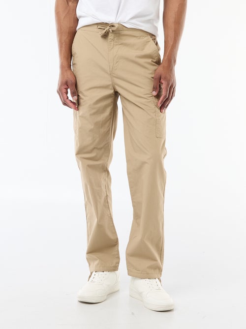 Pantalone multitasche regular fit - Kiabi
