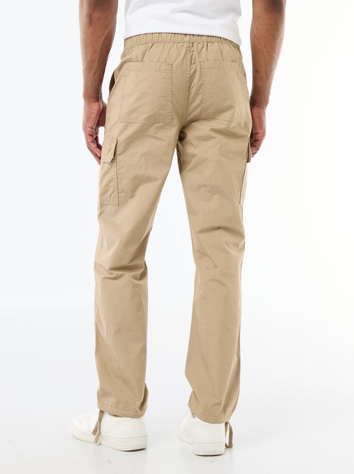 Pantalone multitasche regular fit - Kiabi