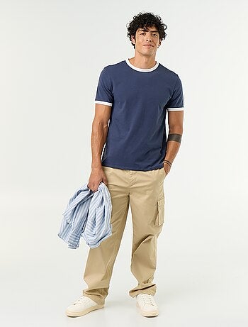 Pantalone multitasche regular fit