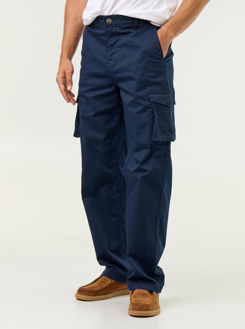 Pantalone multitasche regular fit - Kiabi Pantalone multitasche regular fit - Kiabi