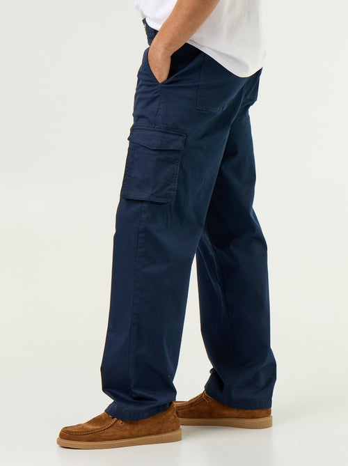Pantalone multitasche regular fit - Kiabi Pantalone multitasche regular fit - Kiabi
