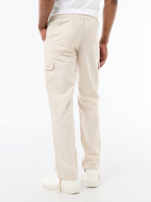 Pantalone multitasche regular fit - Kiabi