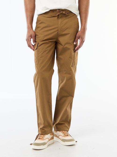 Pantalone multitasche regular fit - Kiabi