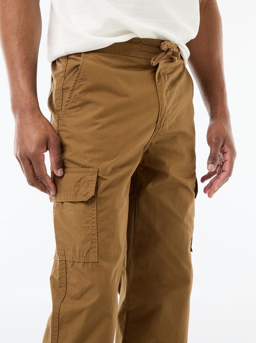 Pantalone multitasche regular fit - Kiabi