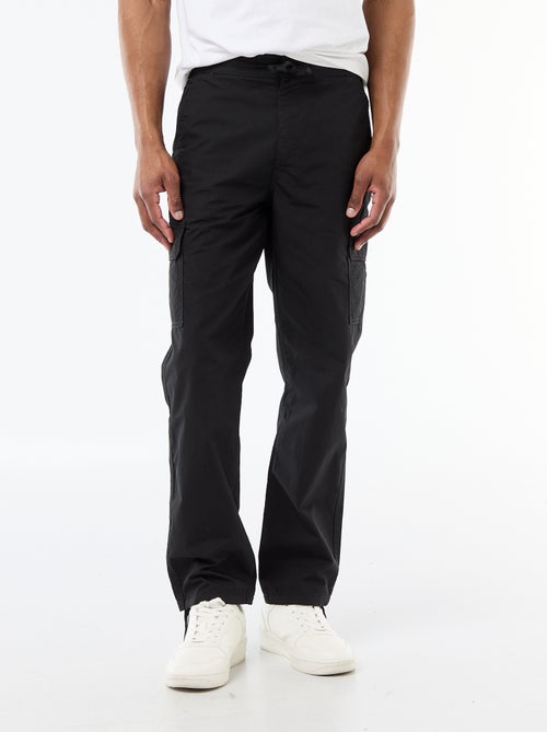 Pantalone multitasche regular fit - Kiabi