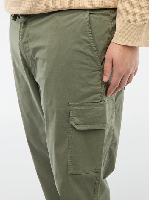 Pantalone multitasche taglio dritto / regular fit - Kiabi