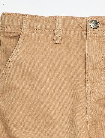 Pantalone multitasche tinta unita