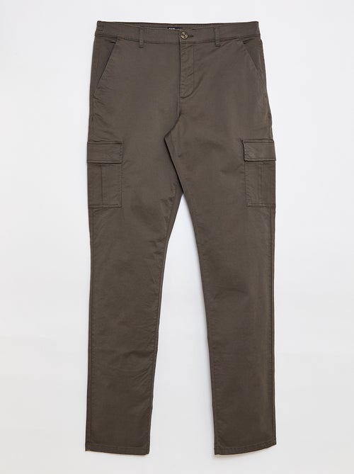Pantalone multitasche tinta unita - Kiabi Pantalone multitasche tinta unita - Kiabi