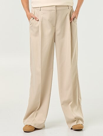 Pantalone premaman con pinces