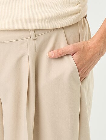 Pantalone premaman con pinces