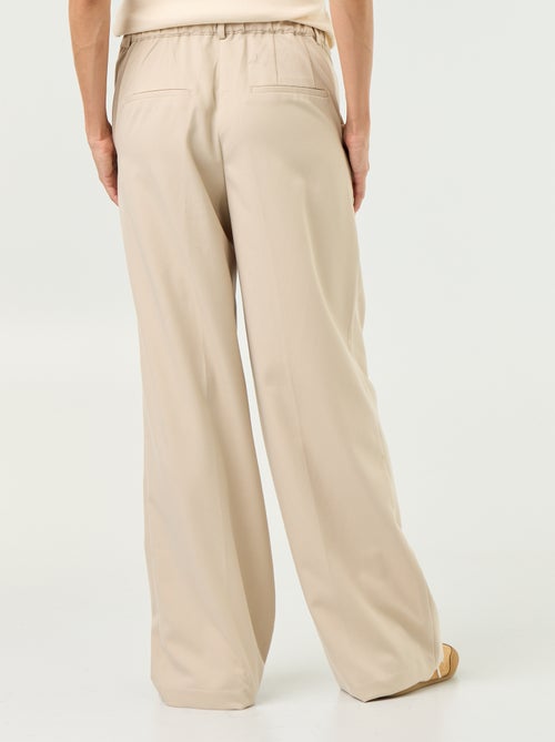 Pantalone premaman con pinces - Kiabi
