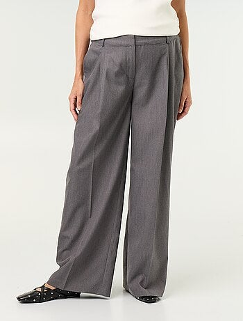 Pantalone premaman con pinces