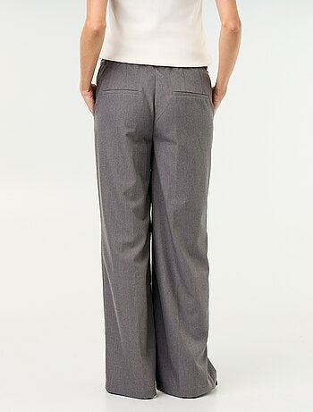 Pantalone premaman con pinces