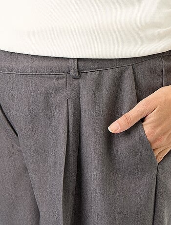 Pantalone premaman con pinces