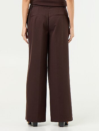 Pantalone premaman con pinces