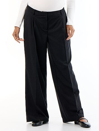 Pantalone premaman con pinces