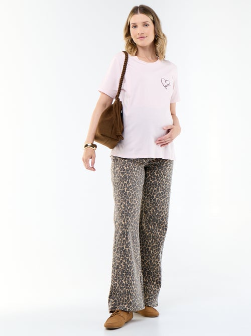 Pantalone premaman wide leg - Kiabi Pantalone premaman wide leg - Kiabi