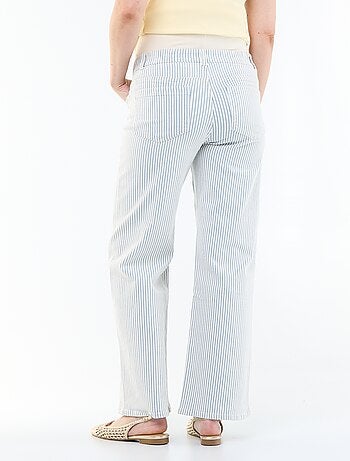 Pantalone premaman wide leg