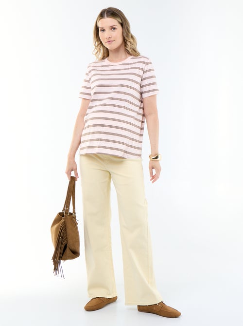 Pantalone premaman wide leg - Kiabi Pantalone premaman wide leg - Kiabi