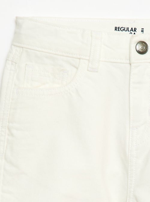 Pantalone regular 5 tasche - Kiabi