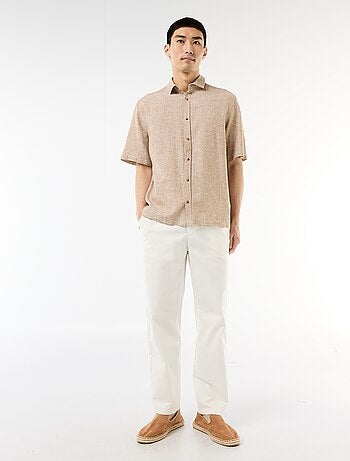 Pantalone regular in twill