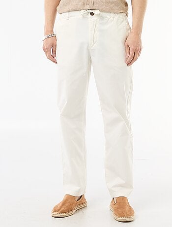 Pantalone regular in twill