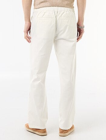 Pantalone regular in twill