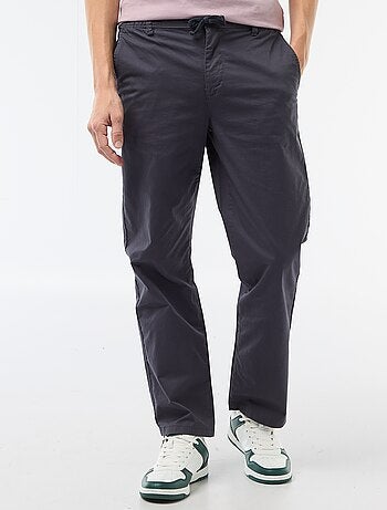 Pantalone regular in twill