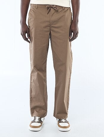 Pantalone regular in twill